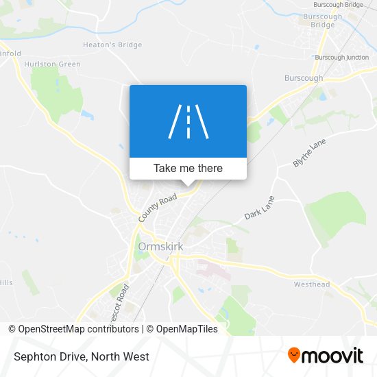 Sephton Drive map