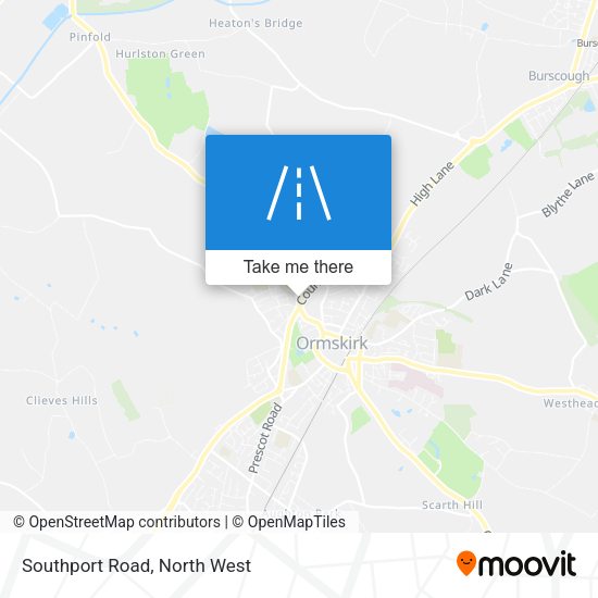 Southport Road map