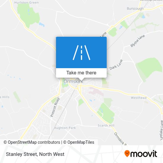 Stanley Street map