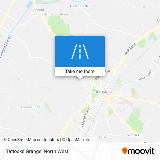 Tatlocks Grange map