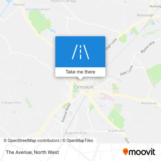 The Avenue map