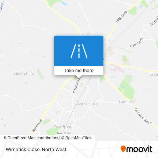 Wimbrick Close map