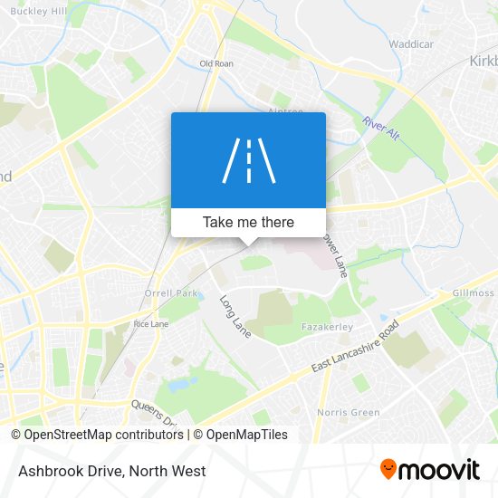 Ashbrook Drive map
