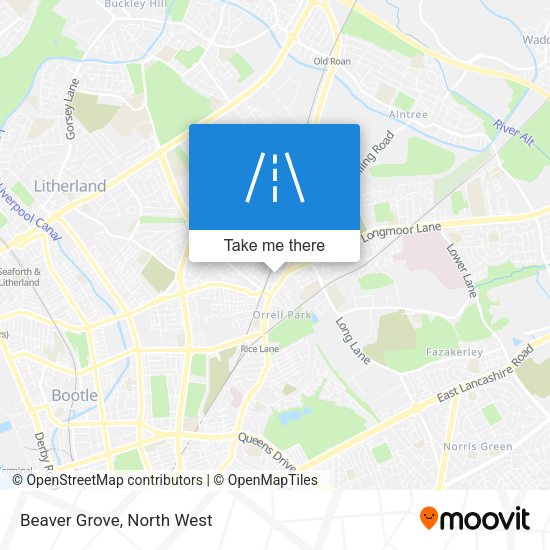 Beaver Grove map