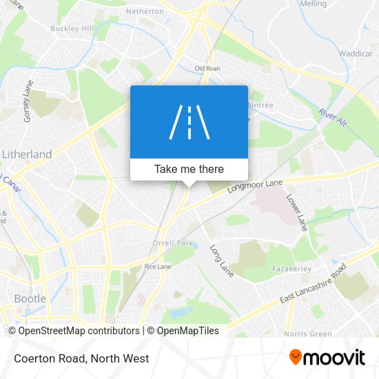 Coerton Road map