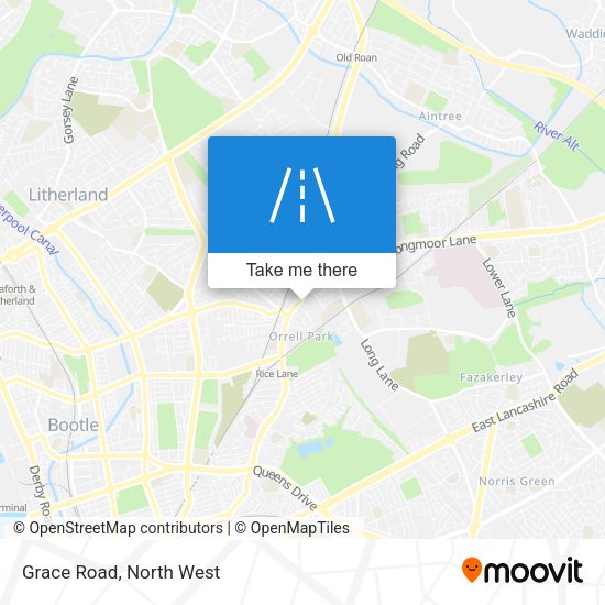 Grace Road map