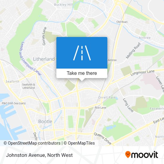 Johnston Avenue map