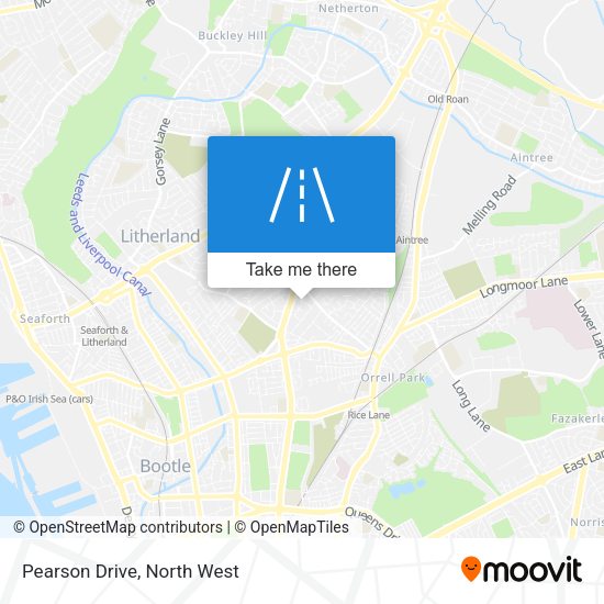 Pearson Drive map