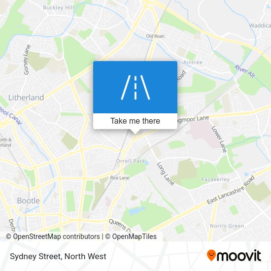 Sydney Street map