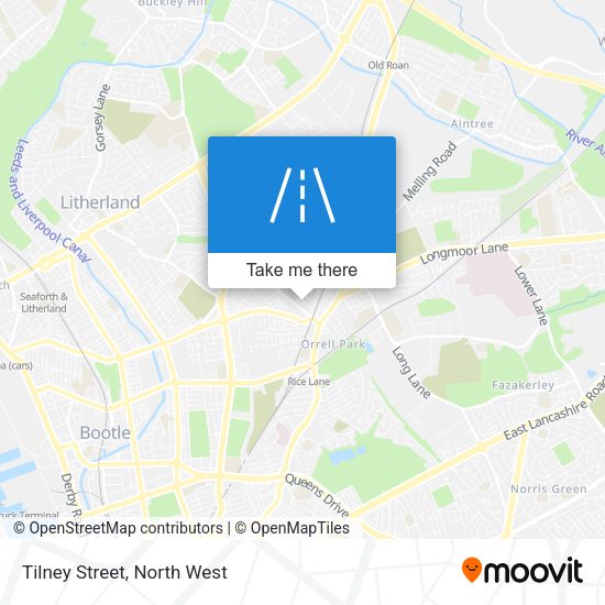 Tilney Street map