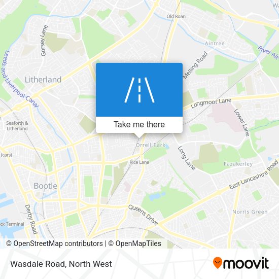 Wasdale Road map