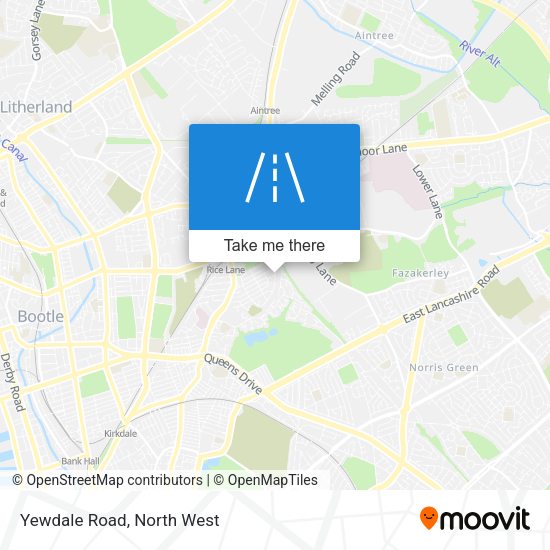 Yewdale Road map