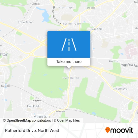 Rutherford Drive map