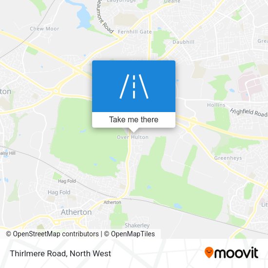 Thirlmere Road map