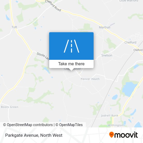 Parkgate Avenue map