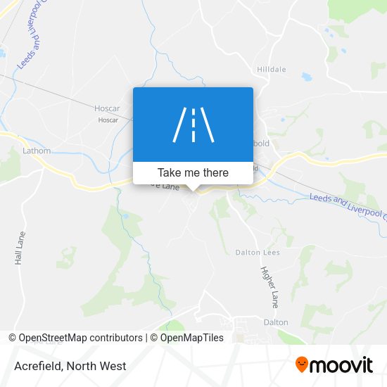 Acrefield map