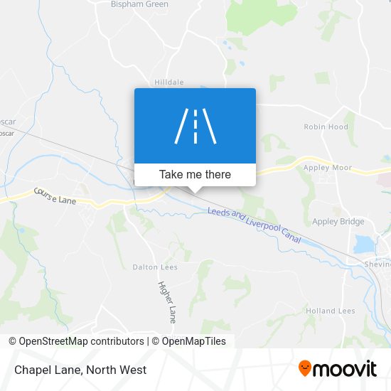 Chapel Lane map