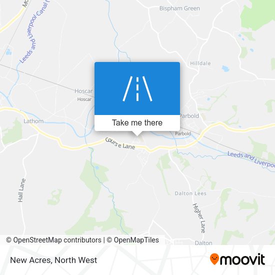New Acres map