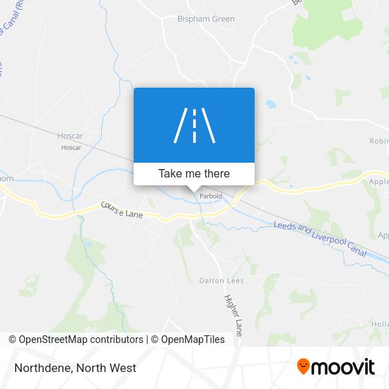 Northdene map