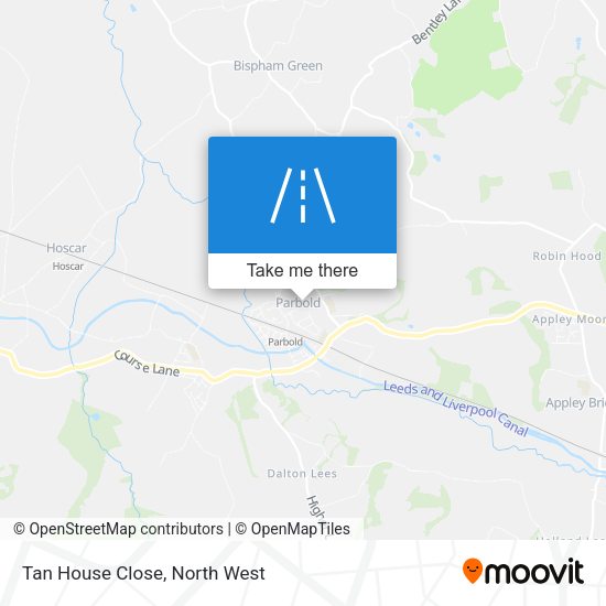 Tan House Close map