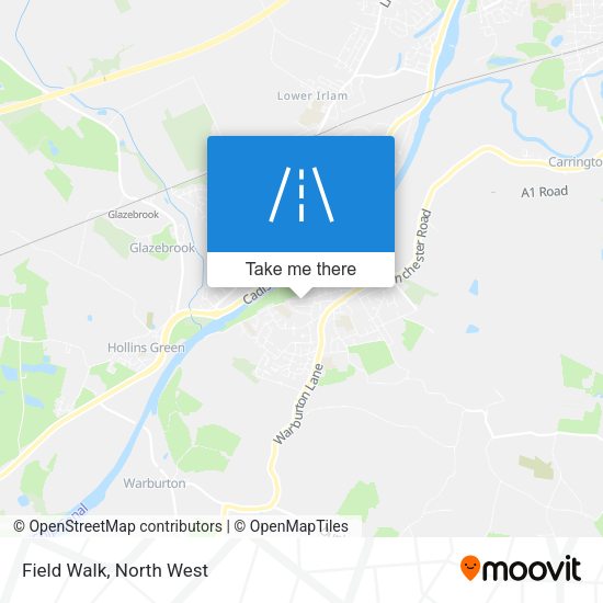 Field Walk map