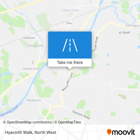 Hyacinth Walk map