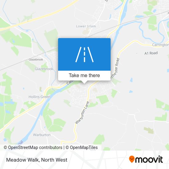 Meadow Walk map