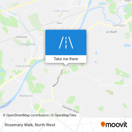 Rosemary Walk map