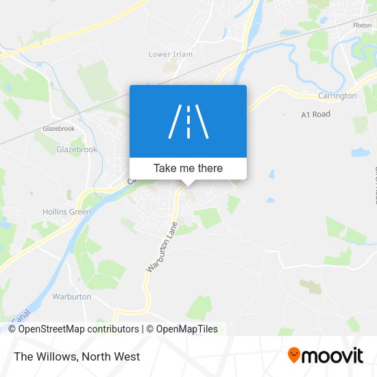 The Willows map