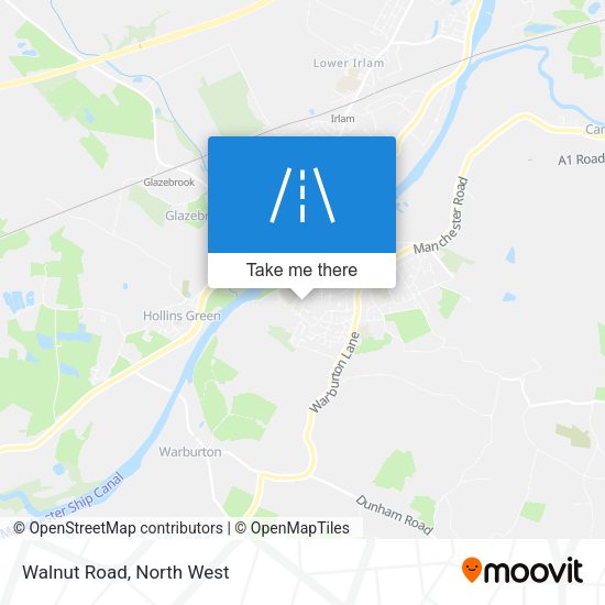 Walnut Road map