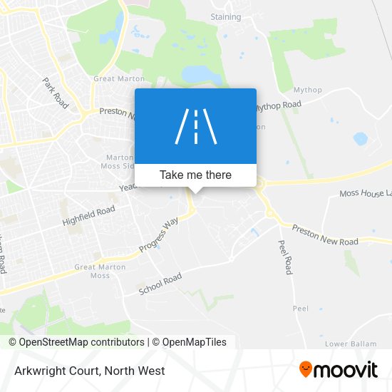Arkwright Court map