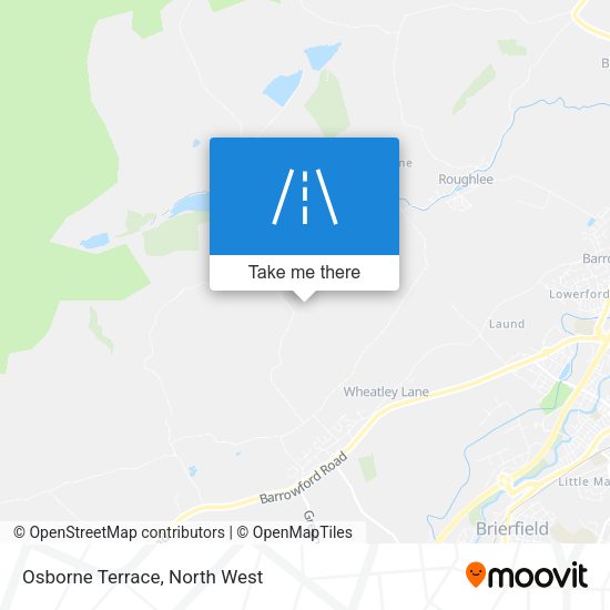 Osborne Terrace map