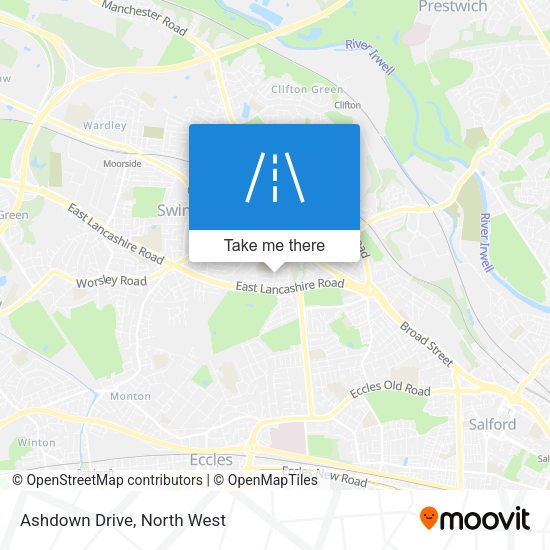 Ashdown Drive map