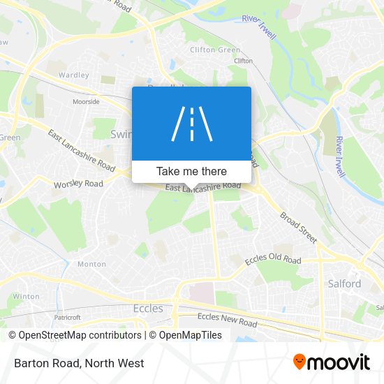 Barton Road map