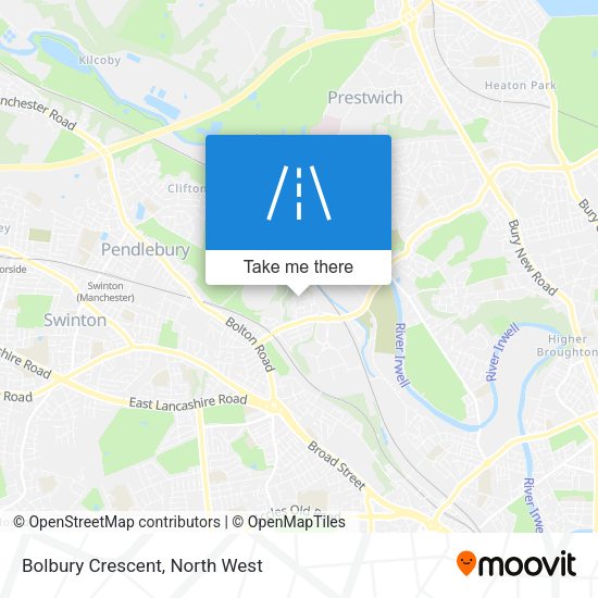 Bolbury Crescent map