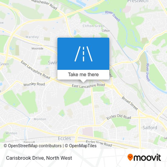 Carisbrook Drive map
