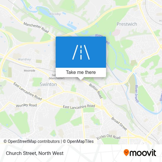 Church Street map