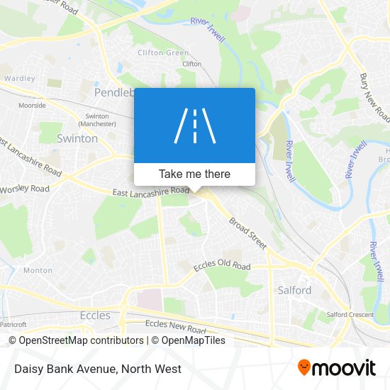 Daisy Bank Avenue map