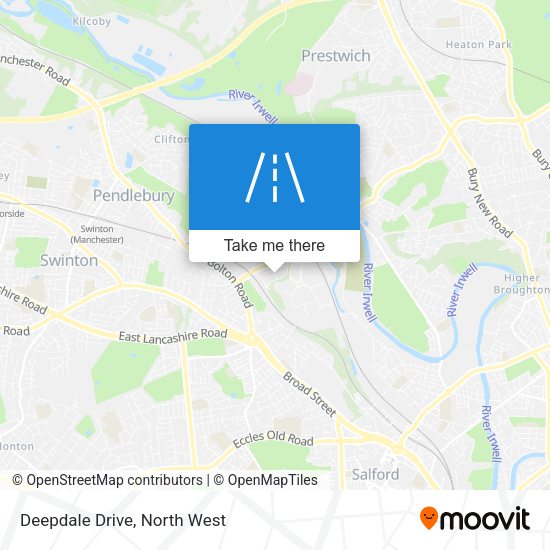 Deepdale Drive map