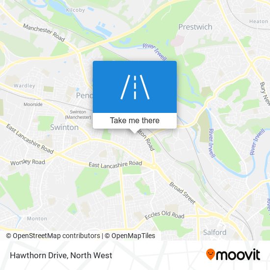 Hawthorn Drive map