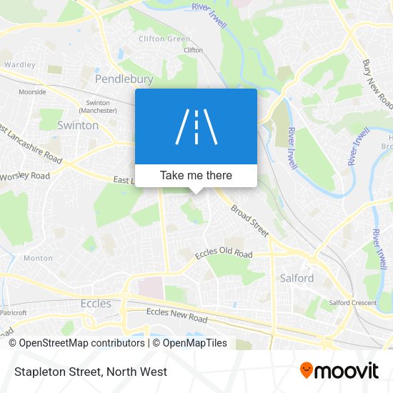 Stapleton Street map