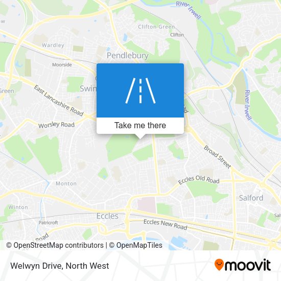 Welwyn Drive map