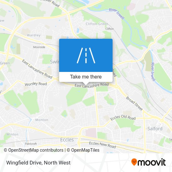 Wingfield Drive map