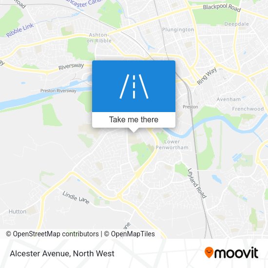 Alcester Avenue map