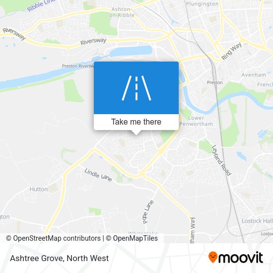 Ashtree Grove map