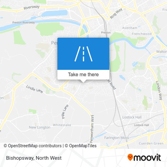 Bishopsway map