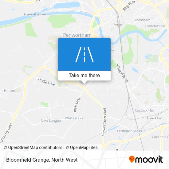 Bloomfield Grange map