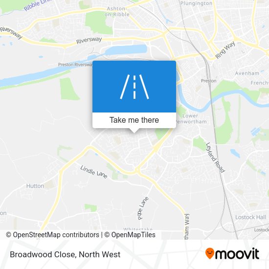 Broadwood Close map