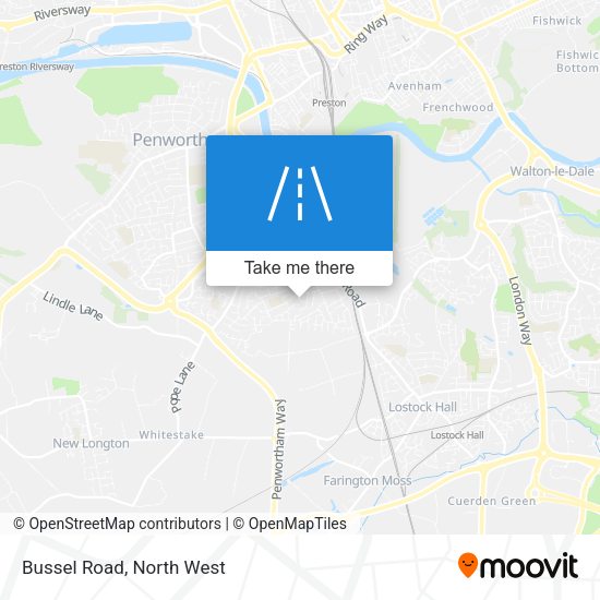 Bussel Road map