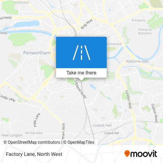 Factory Lane map